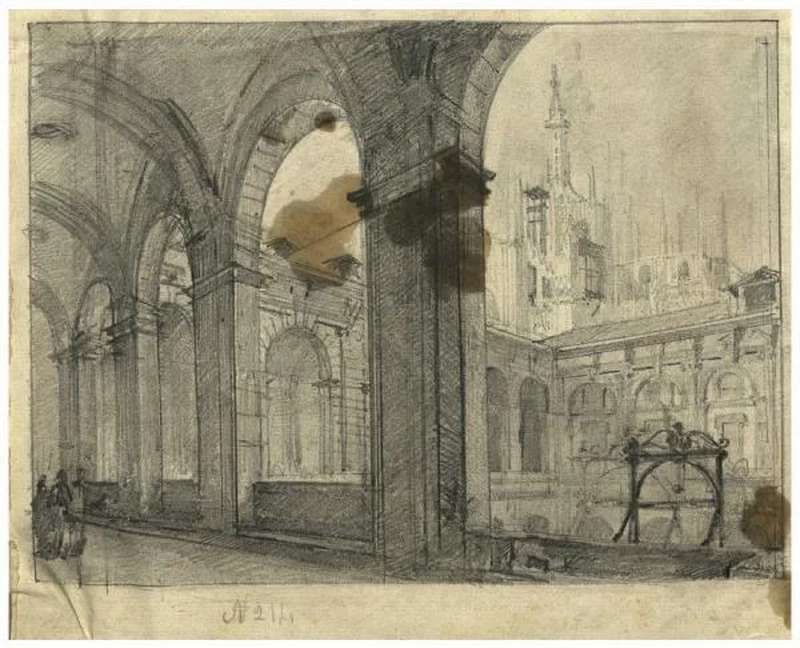 Cortile Arcivescovado - Palazzo Morando, Milano